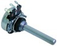 potenziometro 5kohm angolo di rotazione 270° alb. l 27mm alb. diametro  6mm