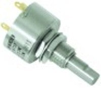 potenziometro 50kohm angolo di rotazione 36-318° alb. diametro  6x4,6mm tipo spina faston maschio 2,8mm