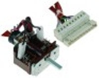 commutatore a camme 0-1 16a alb. diametro  6x4,6mm alb. l 23mm attacco faston maschio 6,3mm 10k/j