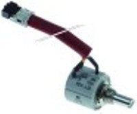 potenziometro lunghezza del cavo 250mm alb. l 12mm alb. diametro  6,3mm tipo spina nero