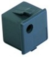 alloggiamento interruttore grigio forma quadrato illuminabile l.26 adattabile per e35/4 e46/e50/e51
