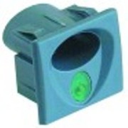 alloggiamento interruttore grigio-azzurro pos. di montaggio centrale illuminabile