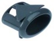 alloggiamento interruttore dimensioni di montaggio 23,6x14,6mm grigio bombato