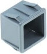 alloggiamento interruttore singolo dimensioni di montaggio 28,5x28,5mm grigio