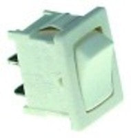 interruttore basculante dimensioni di montaggio 19x13mm bianco 1no 250v