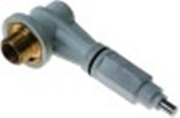 azionatore per microinterruttore filetto 3/8" l 105mm completo int. diametro  12mm diametro  est. 32mm