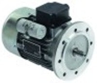 motore 450w 230v 50hz fasi 1 albero diametro  14mm flangia diametro  160mm 1360rpm tipo m71b4 diametro  140mm h 180mm