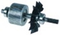 rotore diametro  79mm albero diametro  16mm lunghezza albero 52mm per produttore di ghiaccio in fiocchi