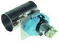 valvola di ventilazione crouzet tipo g70c10afteg 12v tensione dc albero diametro  6mm l 95mm lar. 63mm