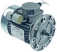 motore 370w 230v 50hz fasi 1 albero diametro  14mm flangia diametro  160mm 1370rpm tipo s71b4 l 260mm 0,37kw