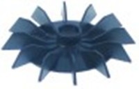 ventola tipo di motore 71 diametro  124mm sede albero diametro  18,5mm h 18mm plastica