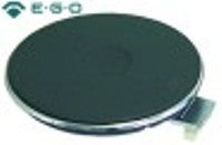 piastra elettrica diametro  180mm 2000w 230v con protettore attacco 4 morsetti a vite