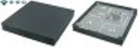 piastra elettrica dimensioni 300x300mm 3000w 400v con bordo integrato attacco 4 morsetti a vite