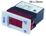 termometro eurema tipo te01 dimensioni di montaggio 58x25mm 230v tensione ac