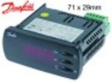 regolatore elettronico danfoss tipo ekc202c dimensioni di montaggio 71x29mm aliment. 230v