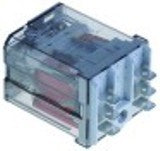 relé per circuito stampato finder 230vac 16a 2no attacco f6,3 a spina