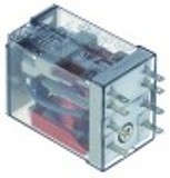 relè di potenza 12vac 10a 2co distanza fra i puntalini a spinamm 250v
