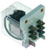 rele di potenza finder 230vac 16a 2co attacco faston maschio 6,3mm fissaggio a vite