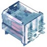 rele di potenza finder 230vac 16a 2no attacco faston maschio 6,3mm barra din
