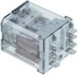 rele finder 230vac 16a 2co attacco f6,3 codice costr. 62.82.8.230.0009 250v 2 poli
