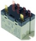 rele di potenza omron 24vdc 25a 2no attacco f6,3 fissabile con viti a 250v 25a