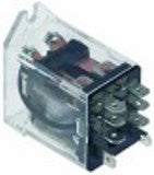 rele omron 24vdc 10a 2co attacco f4,8 fissabile con viti codice costr. ly2f 24dc