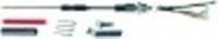 sonda al cuore tc k (nicr-ni) cavo ptfe bulbo -40 a +250°c cavo -40 a +250°c attacco spina
