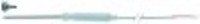 sonda al cuore pt100 cavo ptfe bulbo -40 a +250°c cavo -40 a +250°c attacco bifilare bulbo diametro 4x100mm