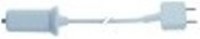 sonda di temperatura ntc 10kohm cavo silicone bulbo -40 a +110°c cavo -50 a +180°c attacco spina