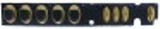 barretta di tasti pos. di montaggio dx tasti 9 l 305mm lar. 42mm dorato