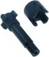 giunto con albero di comando  40mm sede albero  17mm 12-18 CN-FN