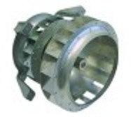 ventilatore per aria calda 230v fasi 1 50hz 0,25kw 2700rpm velocità 1 l1 100mm l2 99mm l3 63mm