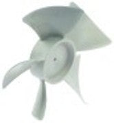 ventola diametro  100mm lar. 35mm sede albero diametro  6mm plastica pale 5 con. 1 pz