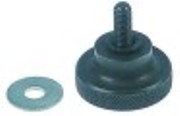 vite zigrinata diametro  20mm spessore 10mm filetto m4 per ventola aria calda