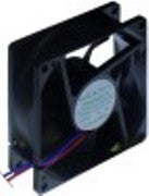 ventilatore assiale l 80mm lar. 80mm h 25mm 12vdc 4,6w boccola cuscinetto attacco cavo
