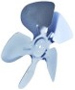 ventola premente diametro  230mm fissaggio ventola 25,4mm inclinazione delle pale 28° lar. 43mm alluminio