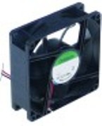 ventilatore assiale l 92mm lar. 92mm h 25mm 12vdc 2,3w boccola cuscinetto attacco cavo 300mm sunon
