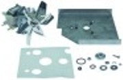 ventilatore per aria calda kit 230v 50w l1 69mm l4 87mm ventola diametro  151mm