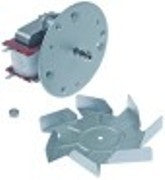 ventilatore per aria calda 230v 55w 50/60hz l1 83mm l2 19mm l3 20mm l4 87mm ventola diametro  150mm