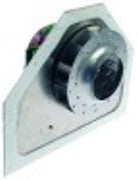 unità di ventilatore 230v 410w 6530rpm l1 110mm l2 5mm l3 55mm ventola diametro  165mm per microonde