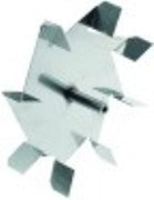 ventola diametro  235mm pale 8 lar. 55mm sede albero diametro  8mm