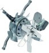 ventilatore per aria calda 220v 46w fissaggio a 4 fori l1 15mm l2 65mm l3 20mm