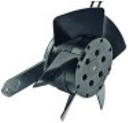 ventilatore 230v 50hz 13w boccola cuscinetto 2600rpm lunghezza del cavo 340mm attacco bifilare
