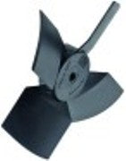 ventola aspirante diametro  100mm inclinazione delle pale 30° plastica