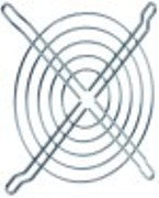 griglia di protezione diametro  105mm interasse di fissaggio 150mm