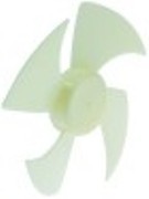 ventola premente diametro  148mm sede albero diametro  3mm lar. 17,5mm plastica conf. 1 pz pale 4