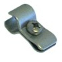 clip fissaggio bulbo per tubo diametro  8,5mm per bulbo diametro  6mm l 25mm con. 10 pz