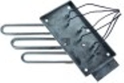 resistenza 6000w 220v nr. spirali 3 l 225mm lar. 140mm h 100mm fori diametro  9mm