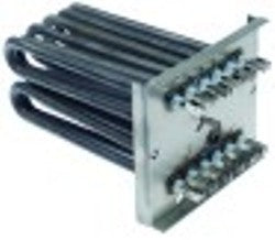 resistenza 12000w 240v nr. spirali 6 l 165mm lar. 74mm h 83,5mm tubo diametro  8,4mm int. dei fori 61mm