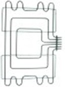 resistenza 4300w 230/400v nr. spirali 3 l 530mm lar. 843mm l1 32mm l2 498mm b1 359mm b2 127mm